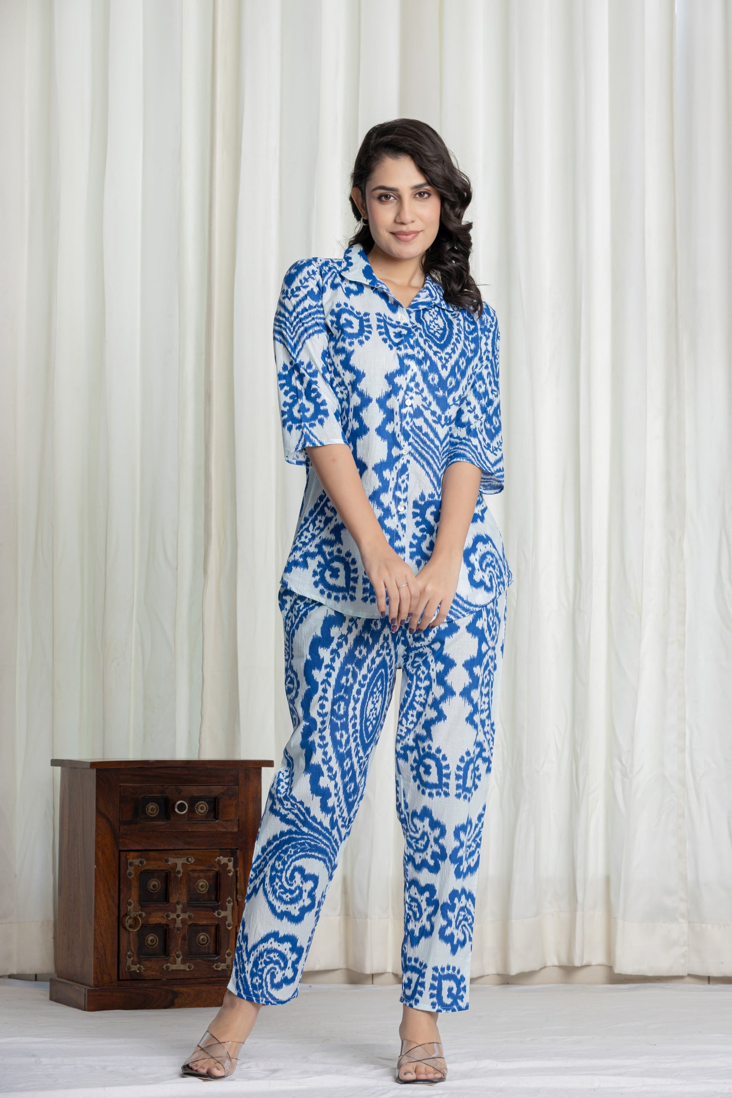 Persian Blue Co-Ord Set