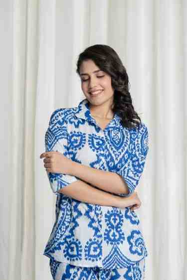 Persian Blue Co-Ord Set