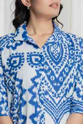 Persian Blue Co-Ord Set