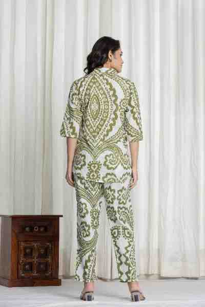 Olive Aura Co-Ord Set