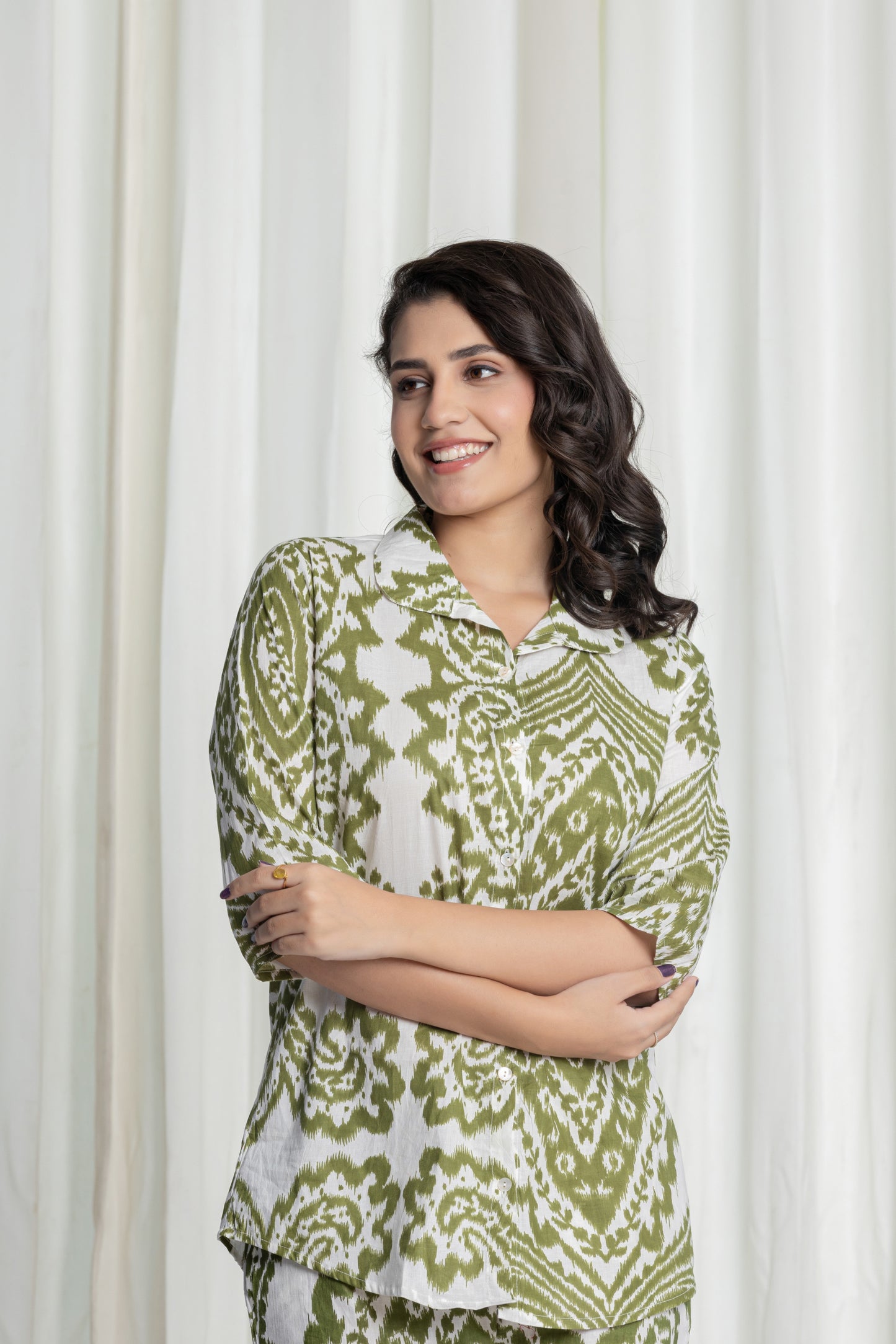 Olive Aura Co-Ord Set