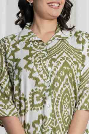 Olive Aura Co-Ord Set