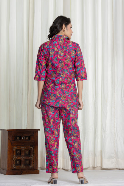 Flamingo Bloom Co-Ord Set