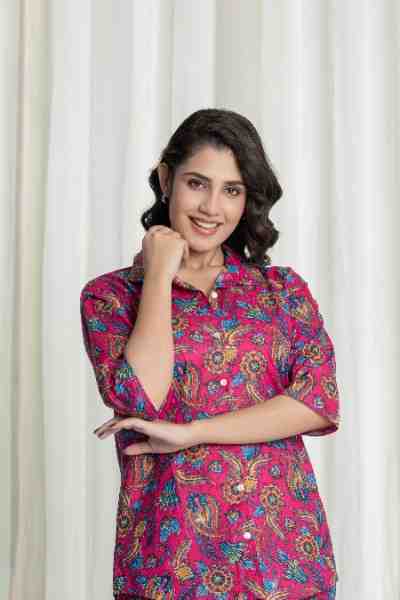 Flamingo Bloom Co-Ord Set