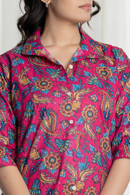 Flamingo Bloom Co-Ord Set