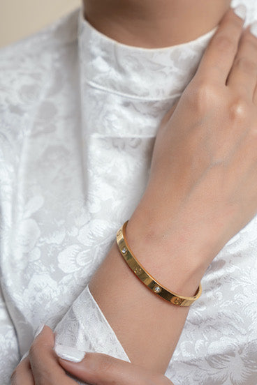 Stacked Gold Bracelet