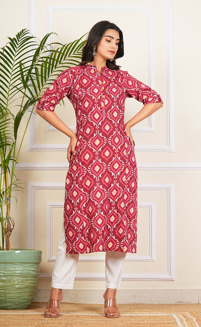 Gulnaz  Straight Line Kurti