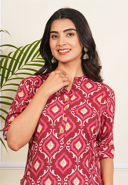 Gulnaz  Straight Line Kurti