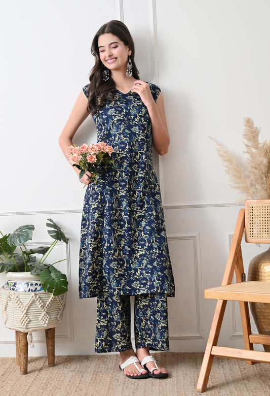 Royal Navy Printed Coord Set