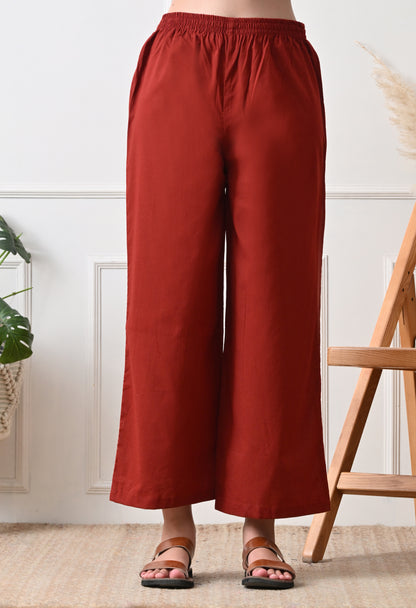 Rust Elegance Coord Set
