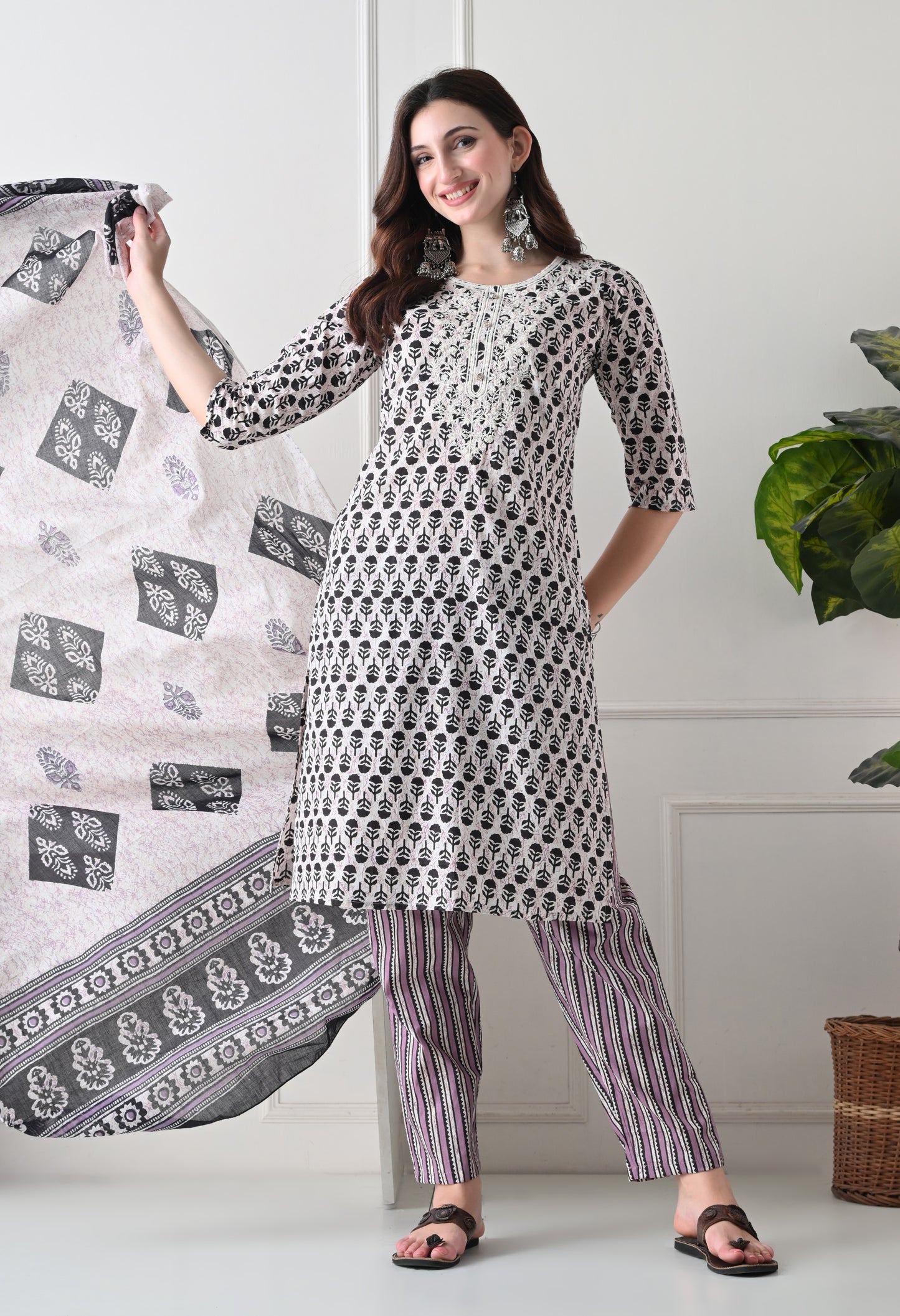 Classic Charm 3-Piece Cotton Set