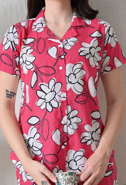 Pink Petal Lounge Set