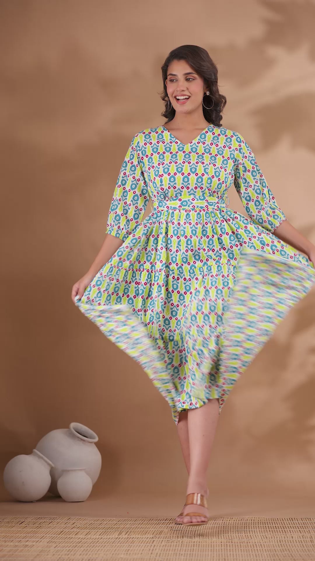 White Cotton One Piece Dress – Nunchii